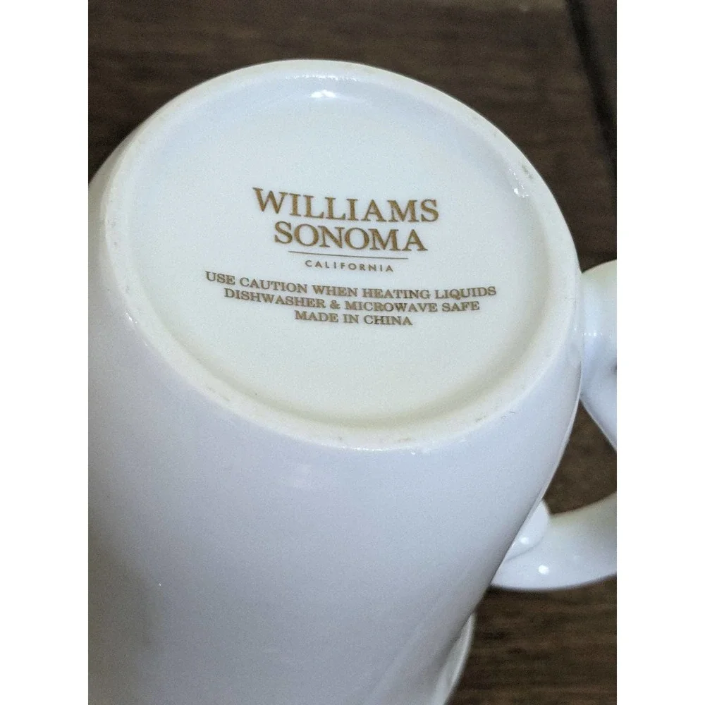 WILLIAMS SONOMA Bridesmaid Gift Appreciation Wedding Coffee Mug